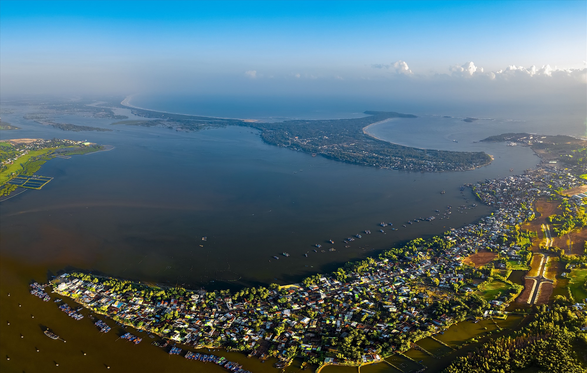 Vịnh An Hoà City từ trên cao